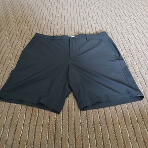 FootJoy Flat Front Casual Black Golf Shorts Men's Size 38